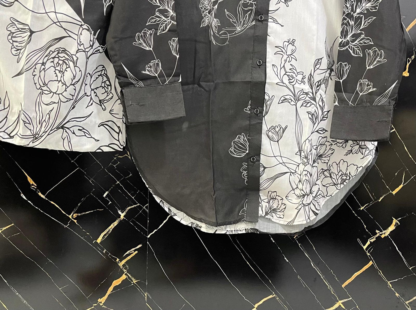 BH-TEXTILE SWISS lawn printed stitch 2pc