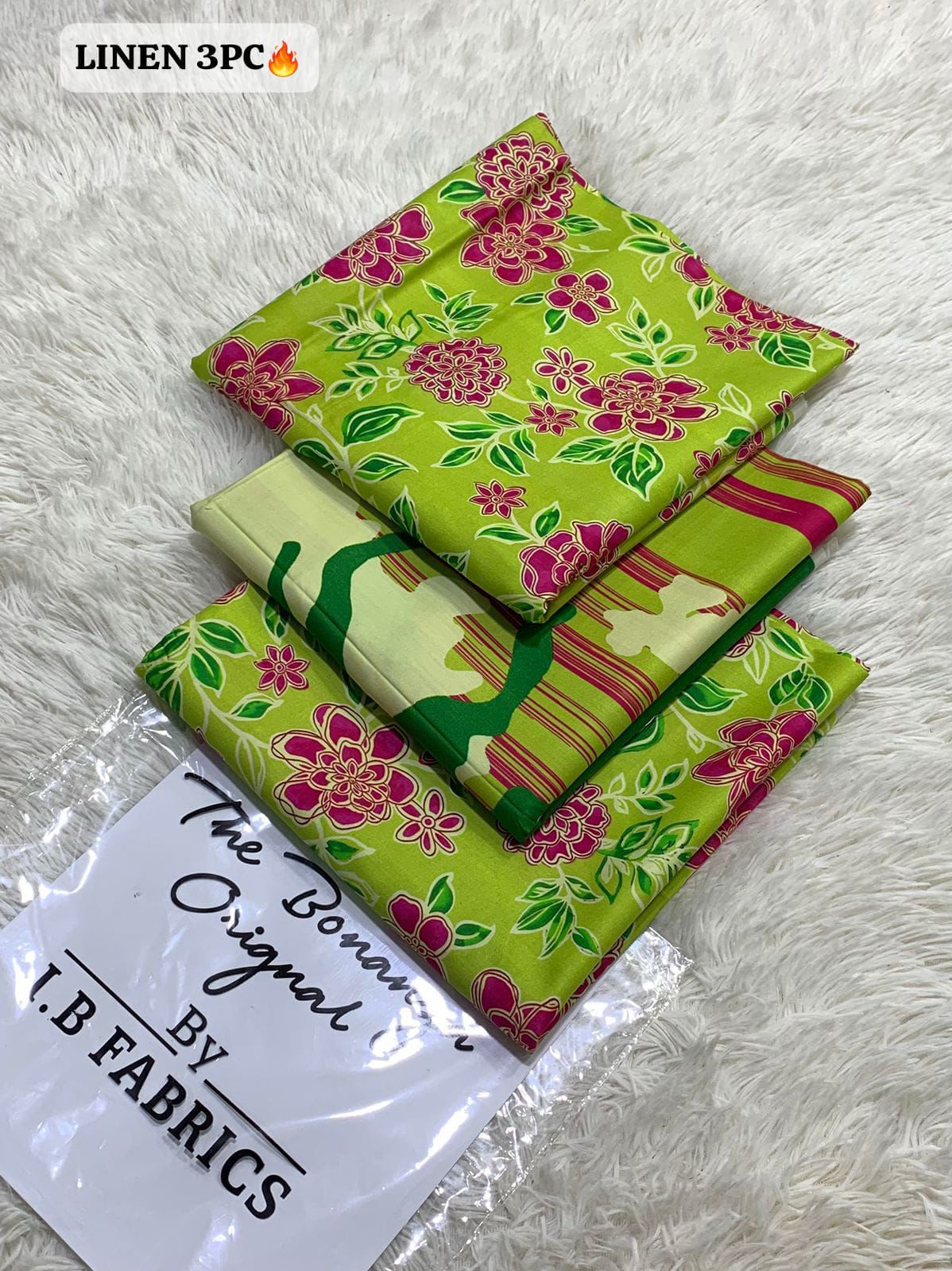 🌸 LINEN COLLECTION 🌸 Brand Name BONANZA IB(2025)