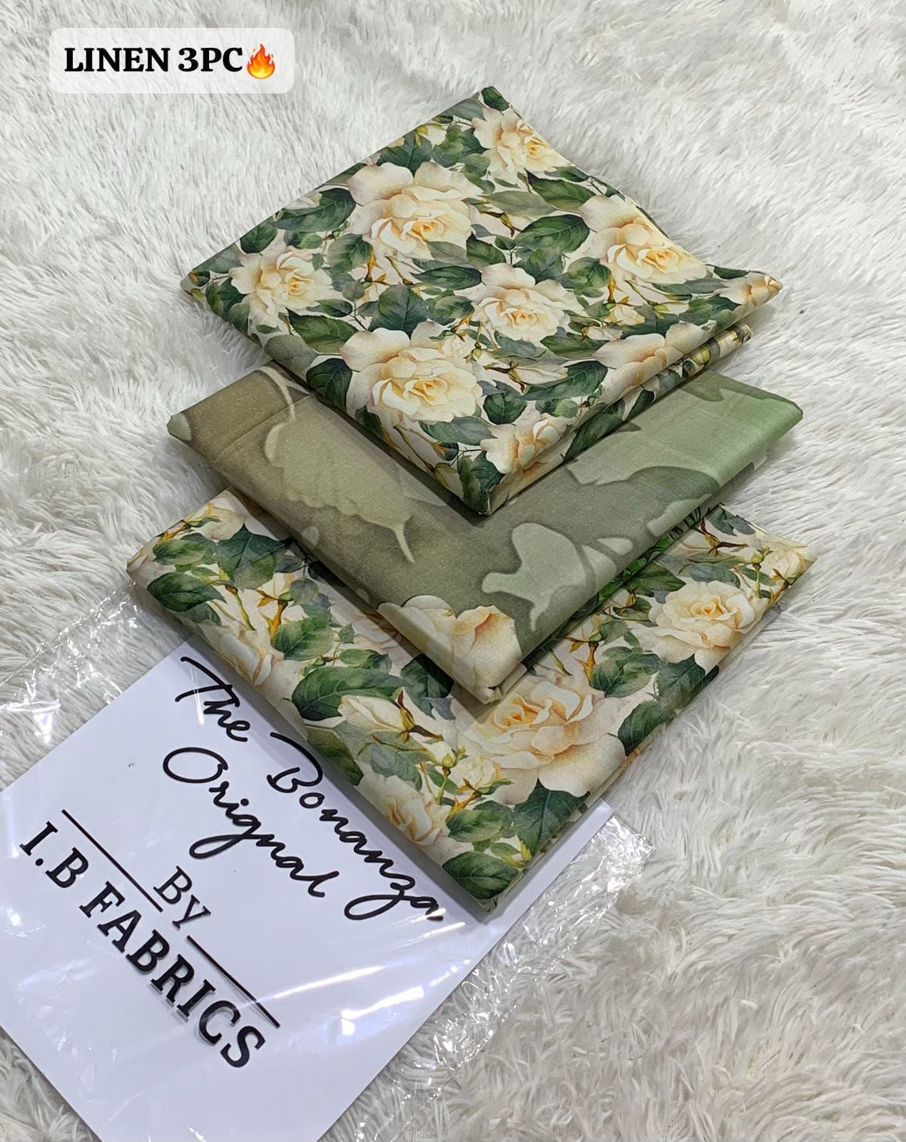 🌸 LINEN COLLECTION 🌸 Brand Name BONANZA IB(2025)