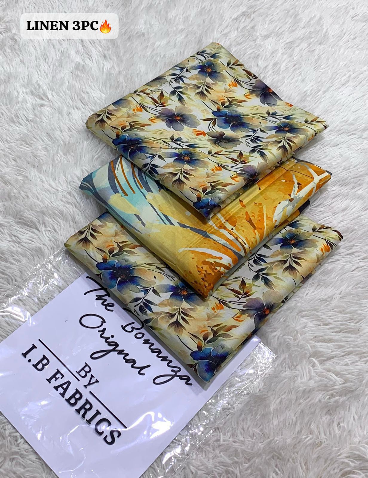 🌸 LINEN COLLECTION 🌸 Brand Name BONANZA IB(2025)