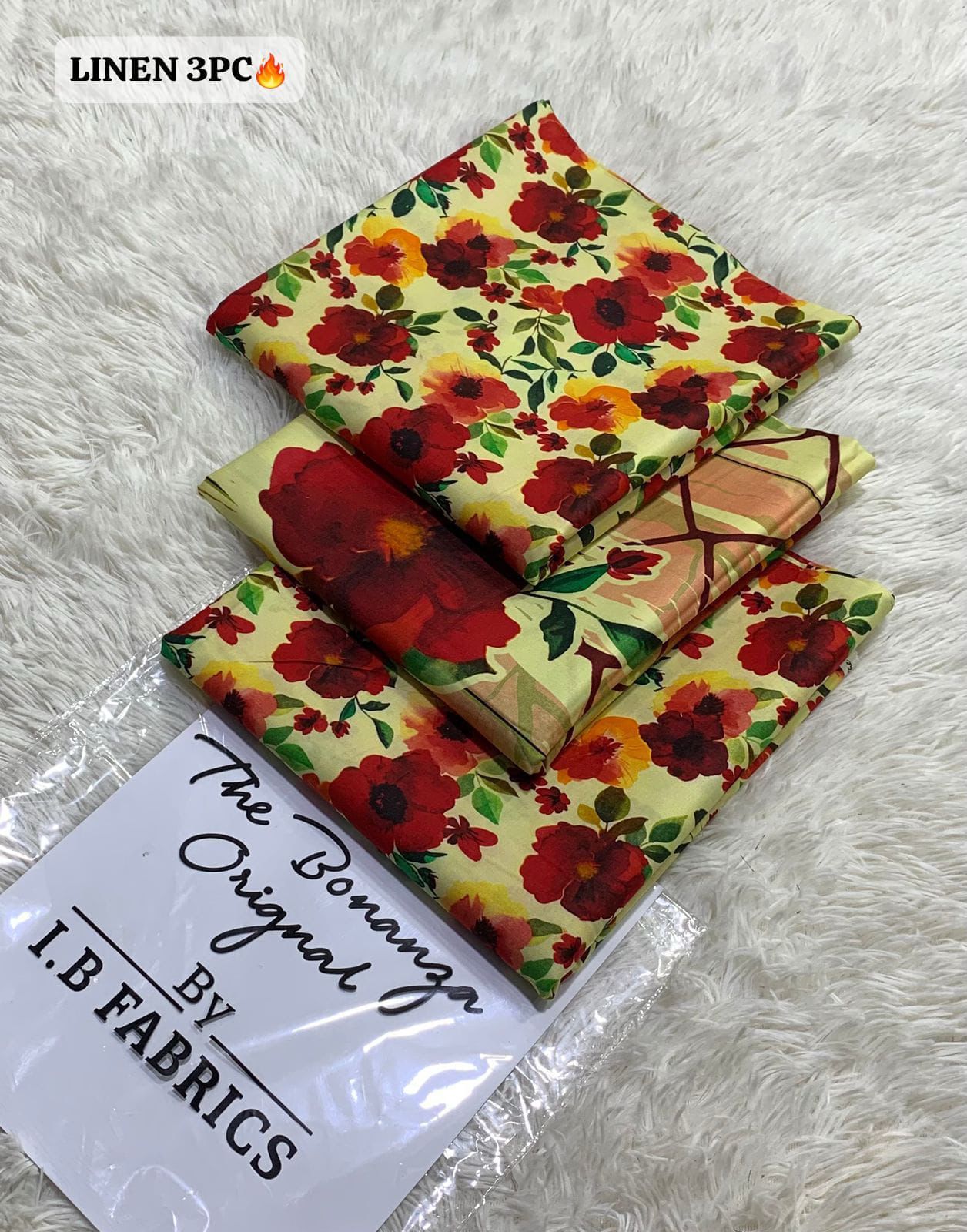 🌸 LINEN COLLECTION 🌸 Brand Name BONANZA IB(2025)