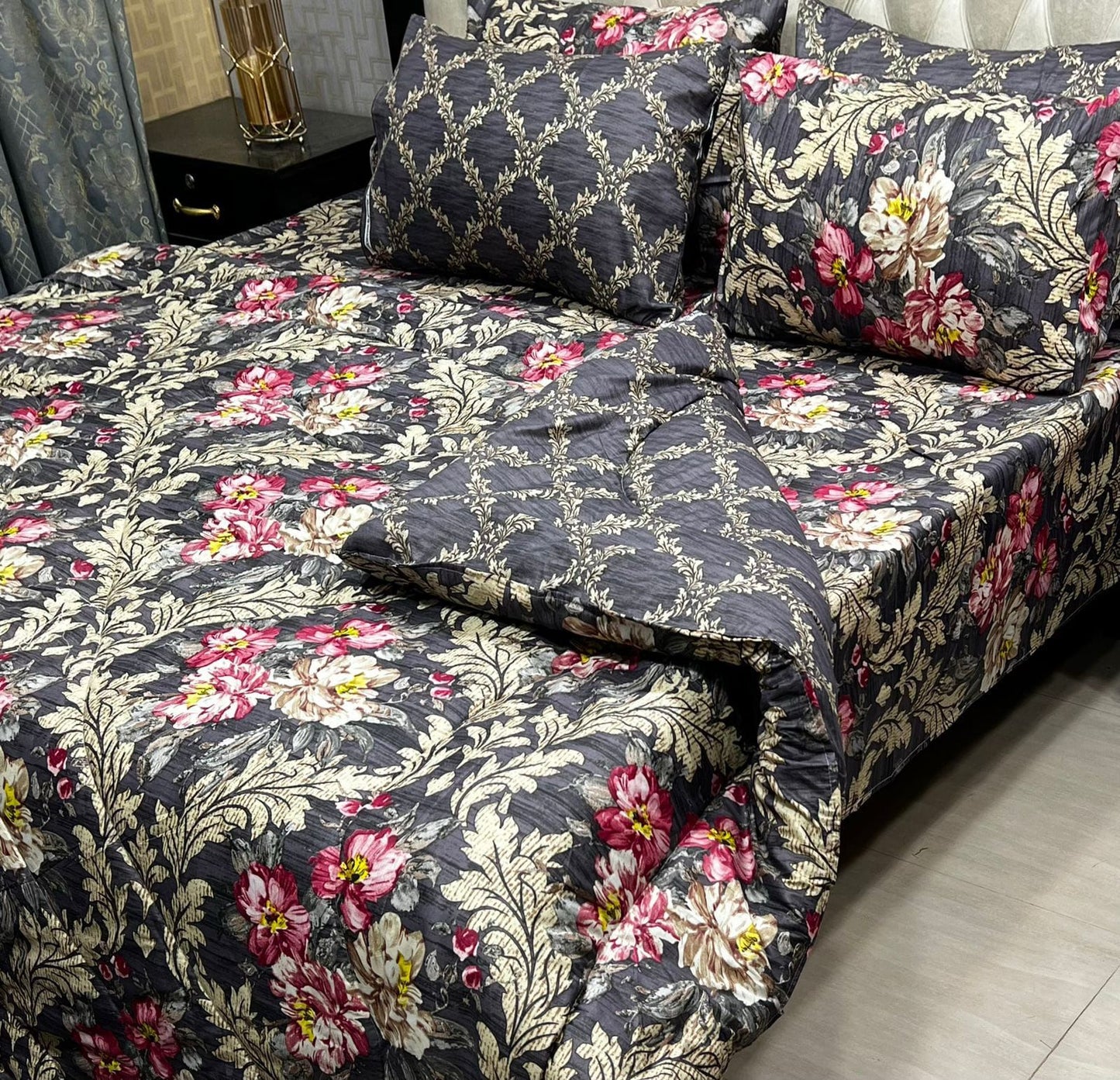 Razai Set ☃️ Printed 6 Pcs Vickie Razai Set