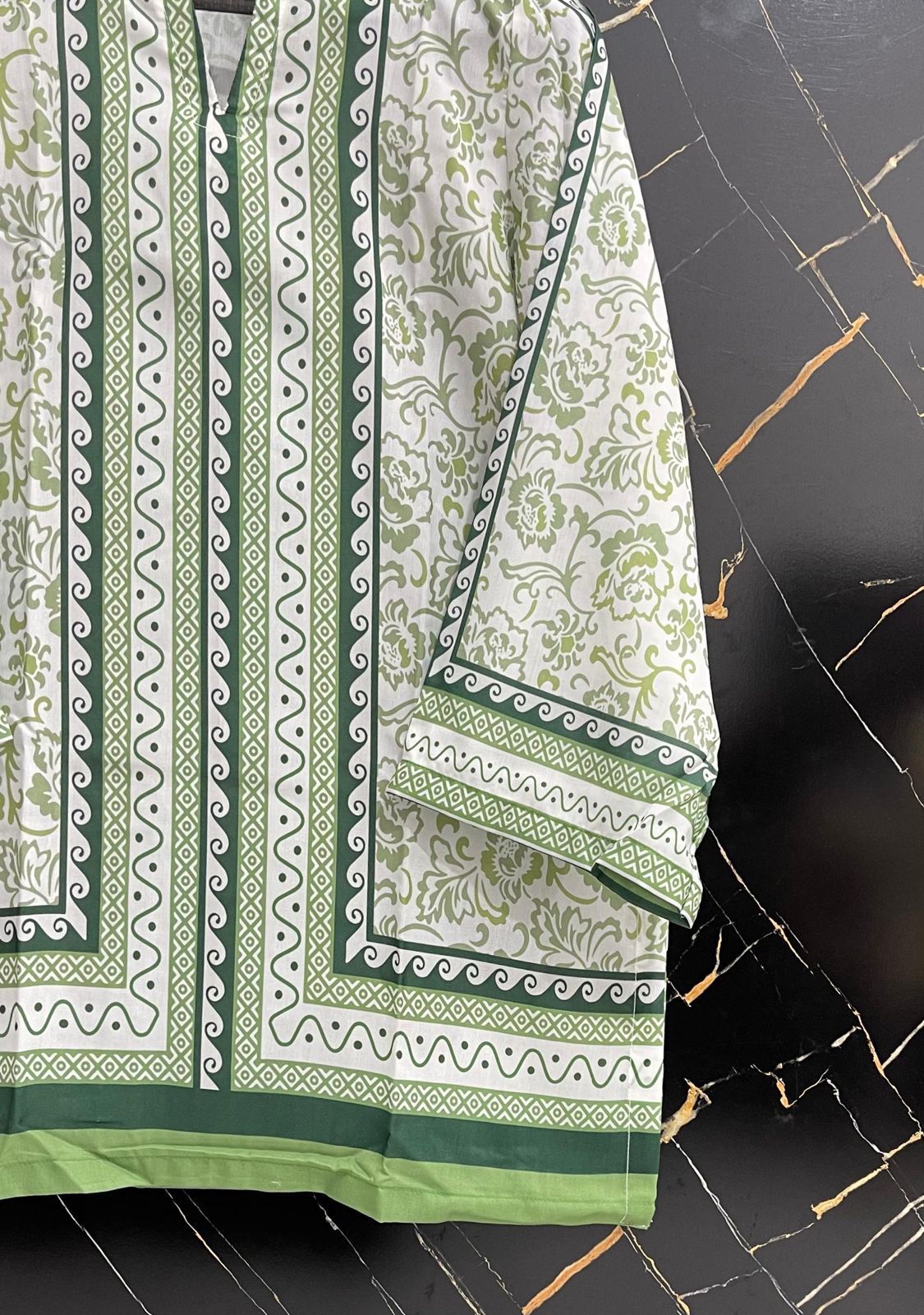 BH-TEXTILE SWISS lawn printed stitch 2pc